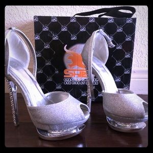 Shiekh Silver Heels